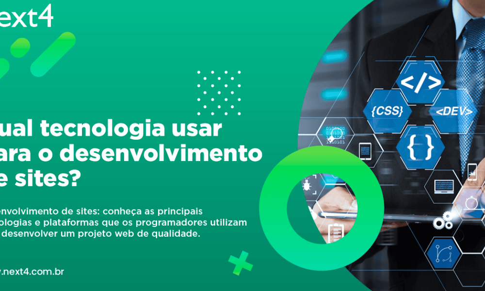 Qual tecnologia usar para o desenvolvimento de sites?