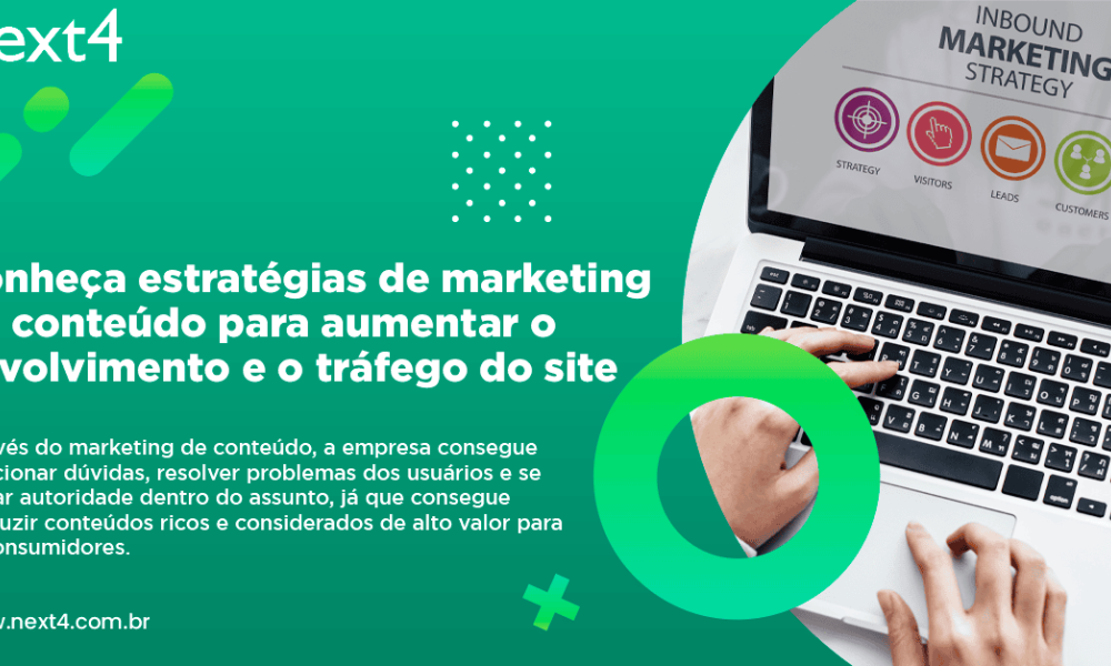 Conheça 5 estratégias de marketing de conteúdo para aumentar o envolvimento e o tráfego do site